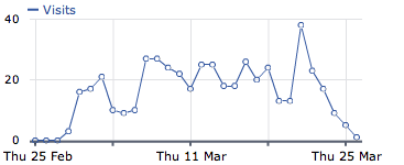 Palmetto Website Statistics